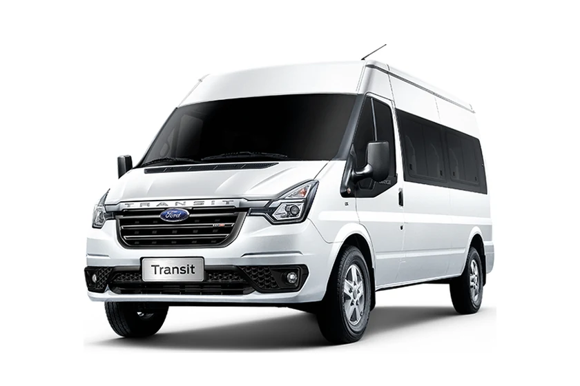 Ford Transit 16-seater van rental with driver in Phu Yen – Tuy Hoa – Go365