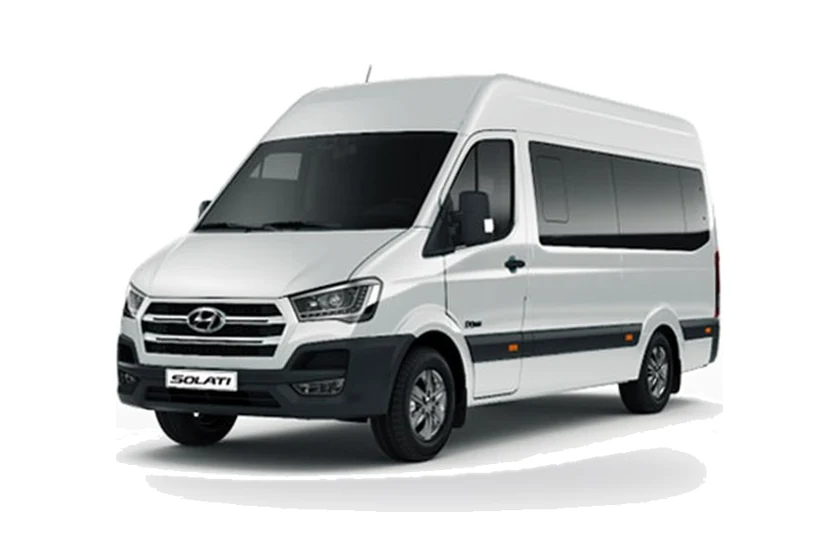 Hyundai Solati 16-seater van rental with driver in Phu Yen – Tuy Hoa – Go365