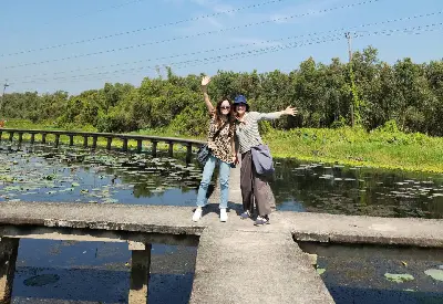 Tour du lịch sinh thái làng chài nổi Tân Lập trong ngày (ảnh 2)
