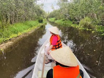 Tour du lịch sinh thái làng chài nổi Tân Lập trong ngày (ảnh 4)