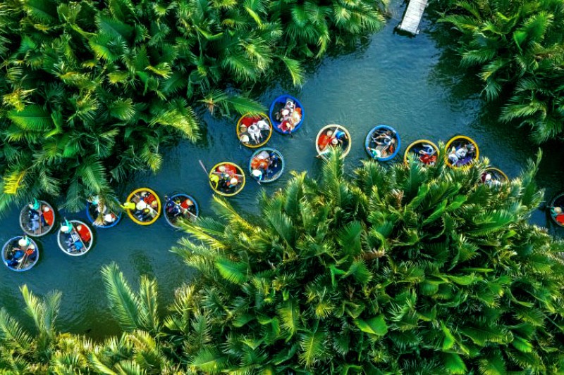 Tour Rừng Dừa Bảy Mẫu khởi hành từ Đà Nẵng/ Hội An