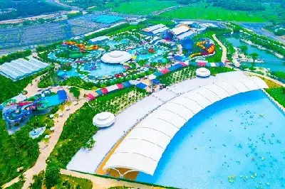 TOUR LONG KHÁNH VƯỜN HÁI TRÁI - ĂN THỎA SỨC - VUI CHƠI SIÊU CÔNG VIÊN NƯỚC AMAZING BAY (фото 4)