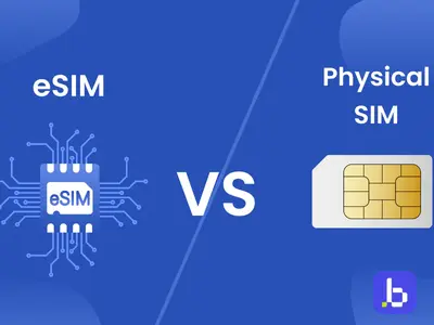 智能型手机内嵌数字 eSIM 示意图
