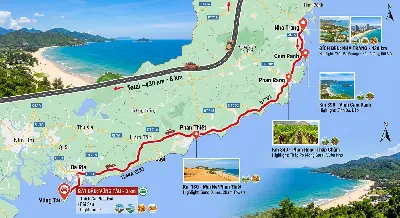 Cung đường ven biển Nha Trang đi Vũng Tàu