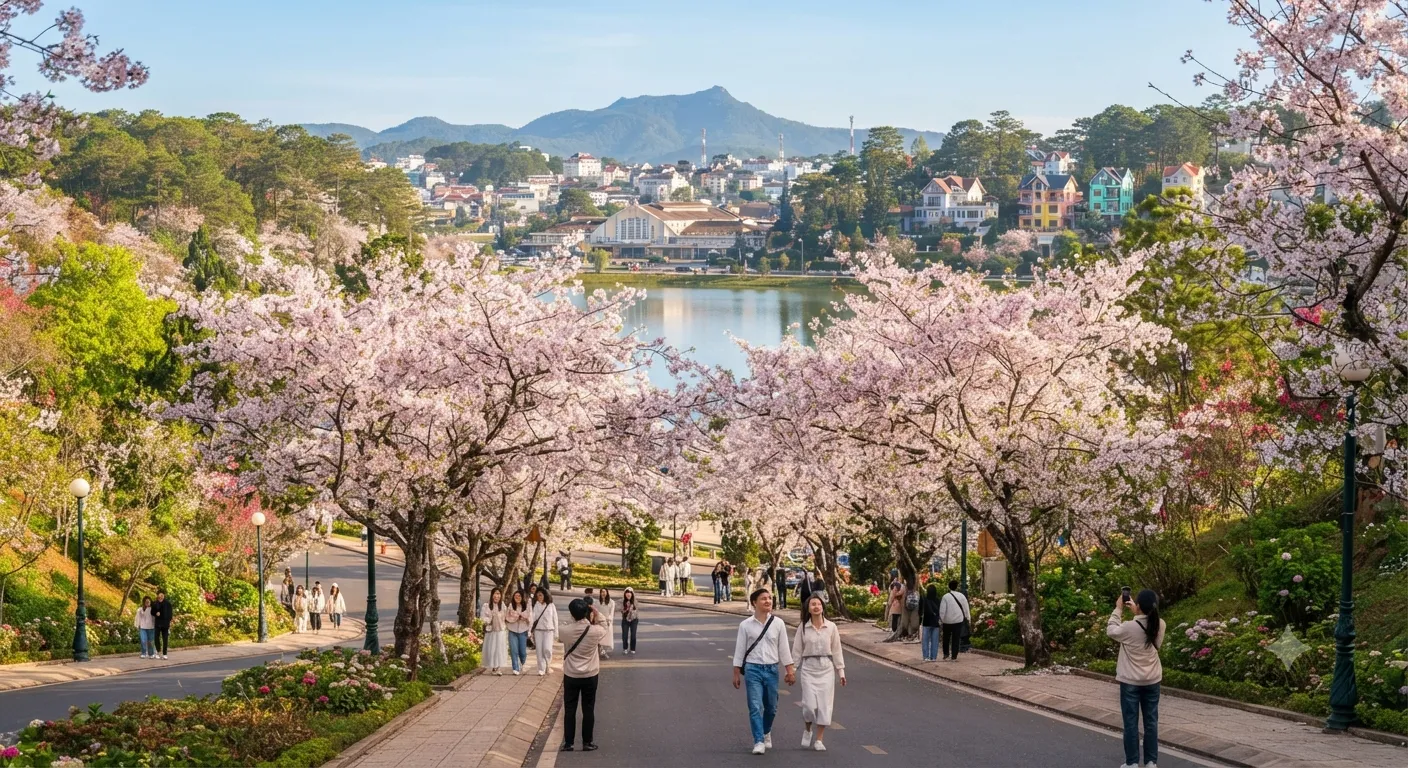 Đà Lạt bốn mùa và đường đi từ Nha Trang