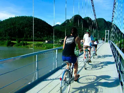 ĐẠP XE KHÁM PHÁ ĐỘNG PHONG NHA - SÔNG CHÀY HANG