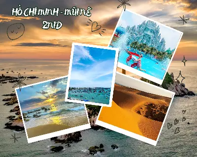 TOUR HỒ CHÍ MINH - MŨI NÉ 2N1D