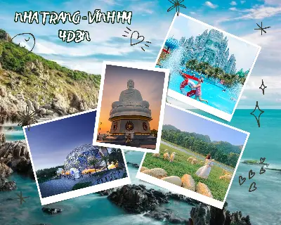 TOUR NHA TRANG - VĨNH HY - NHA TRANG 4N3D