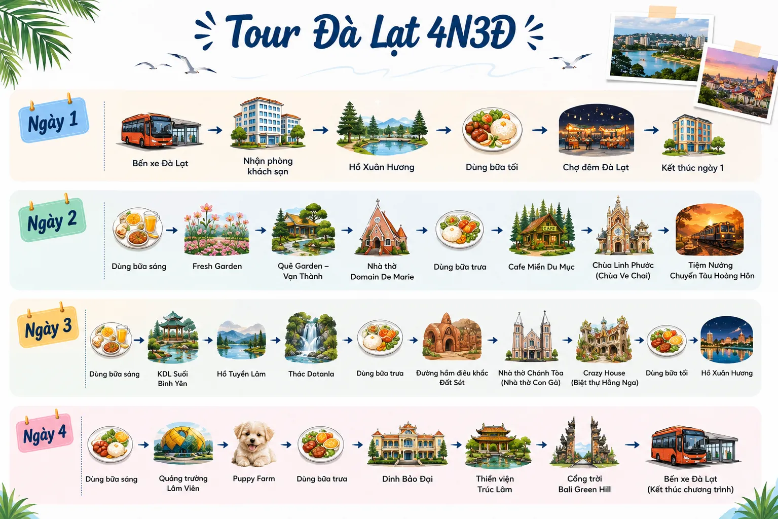 Tour khám phá Đà Lạt 4D3N (ảnh 5)