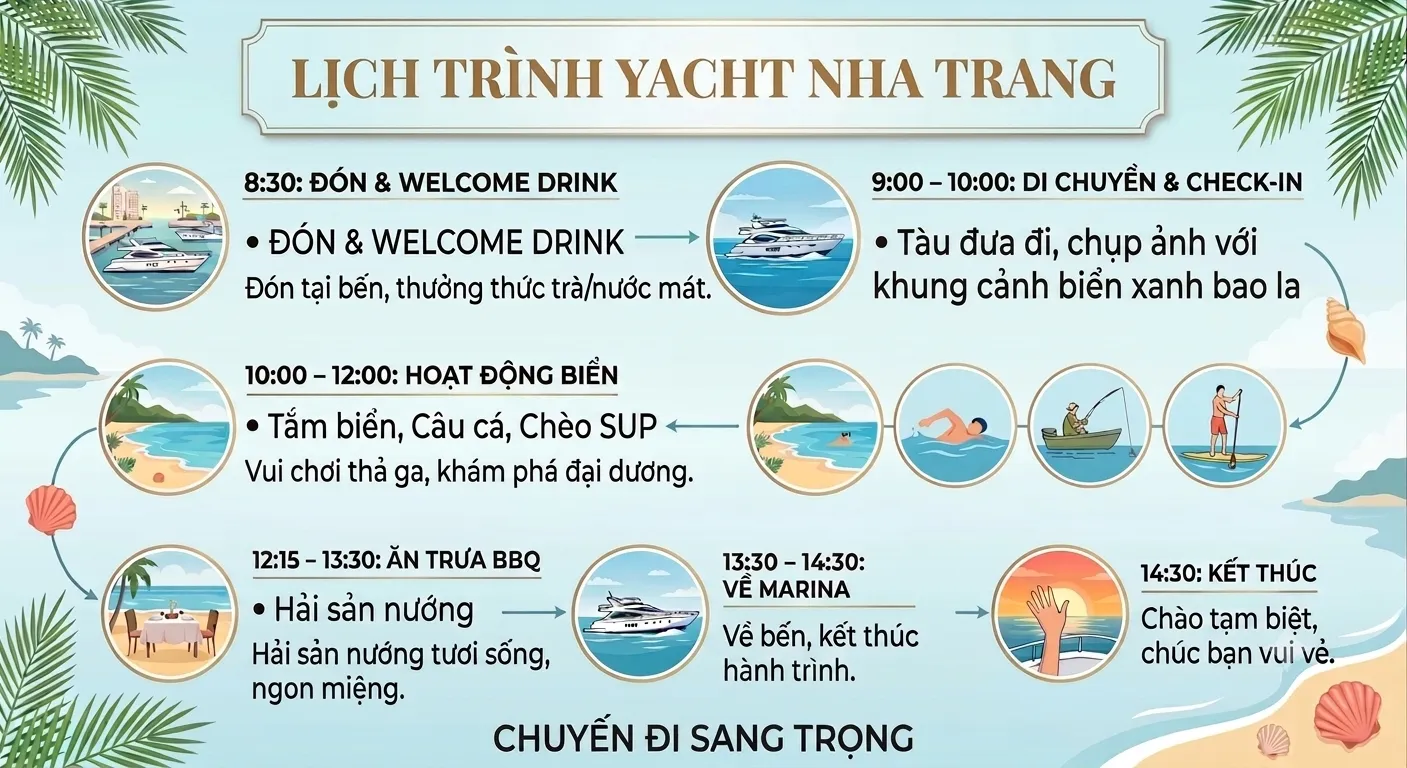 TOUR DU THUYỀN BUỒM KHÁM PHÁ VỊNH NINH VÂN (ảnh 5)