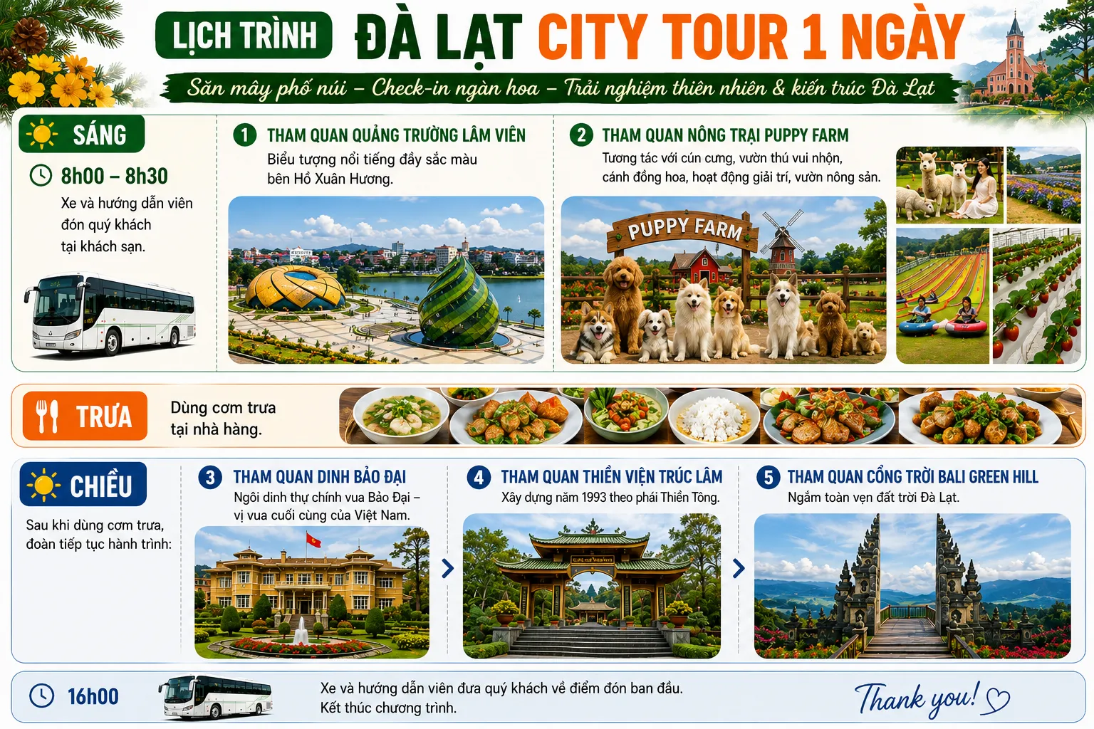  CITY TOUR  ĐÀ LẠT 1 NGÀY (ảnh 5)