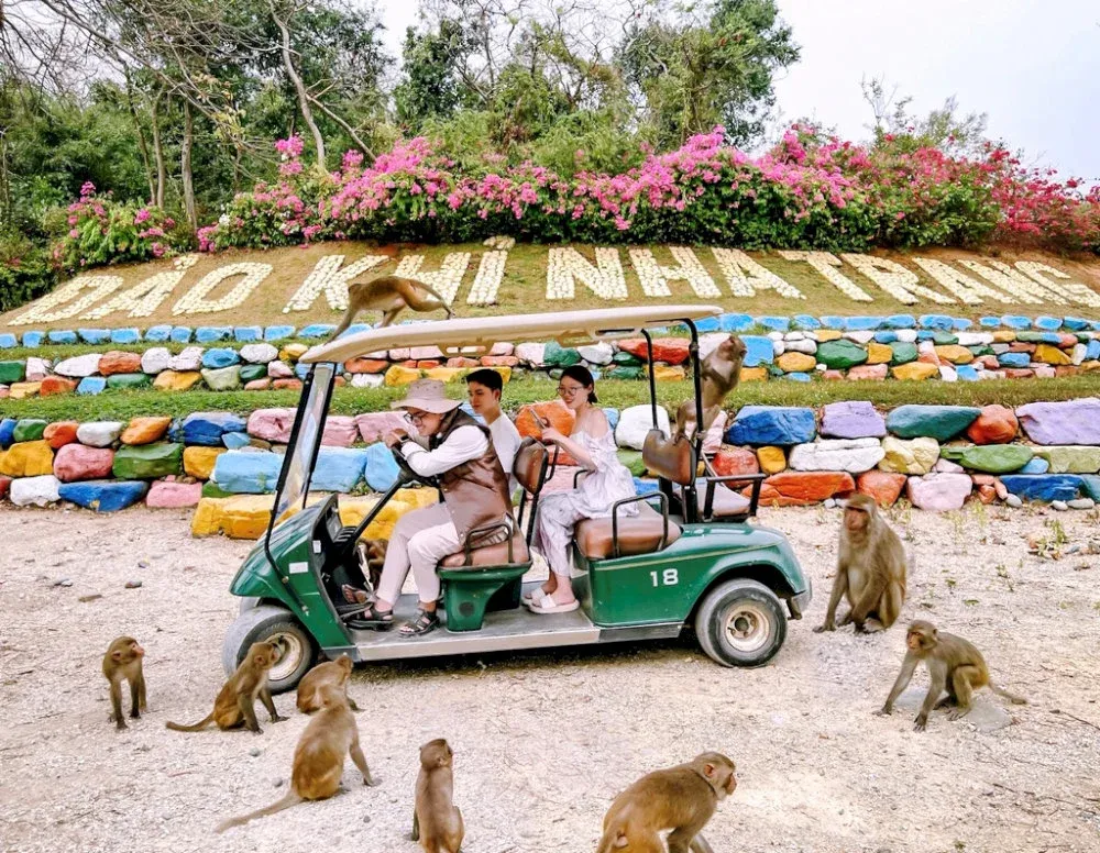 TOUR NHA PHU ( SUỐI HOA LAN - ĐẢO KHỈ ) 1 NGÀY (ảnh 2)