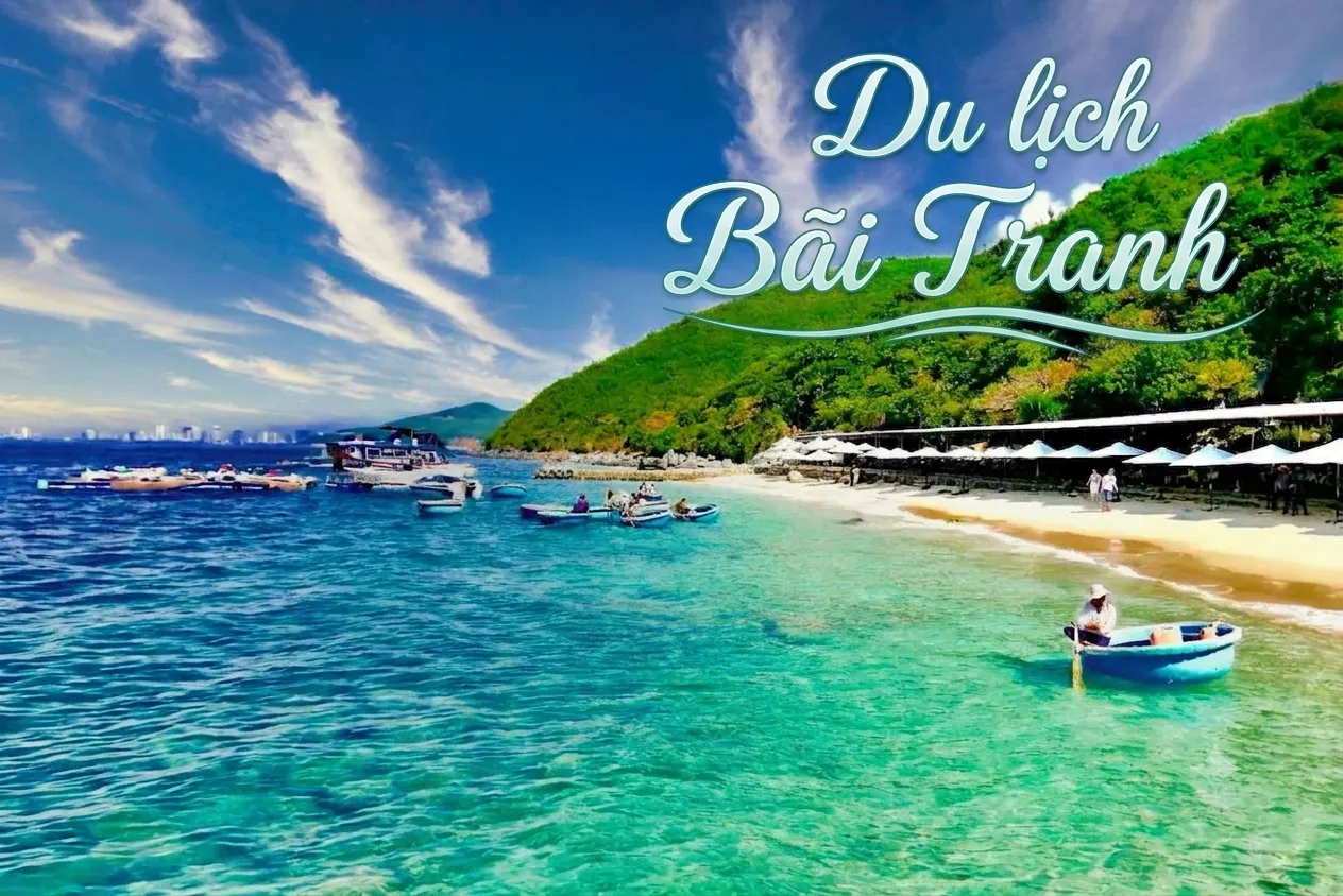 Tour 3 đảo Vip Bãi Tranh - Làng Chài - Hòn Tằm