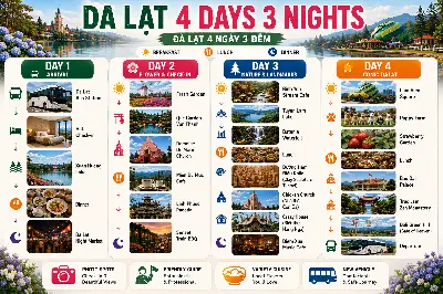 TOUR ĐÀ LẠT 4N3Đ (ĐÓN CHIỀU TIỄN TỐI) (ảnh 5)