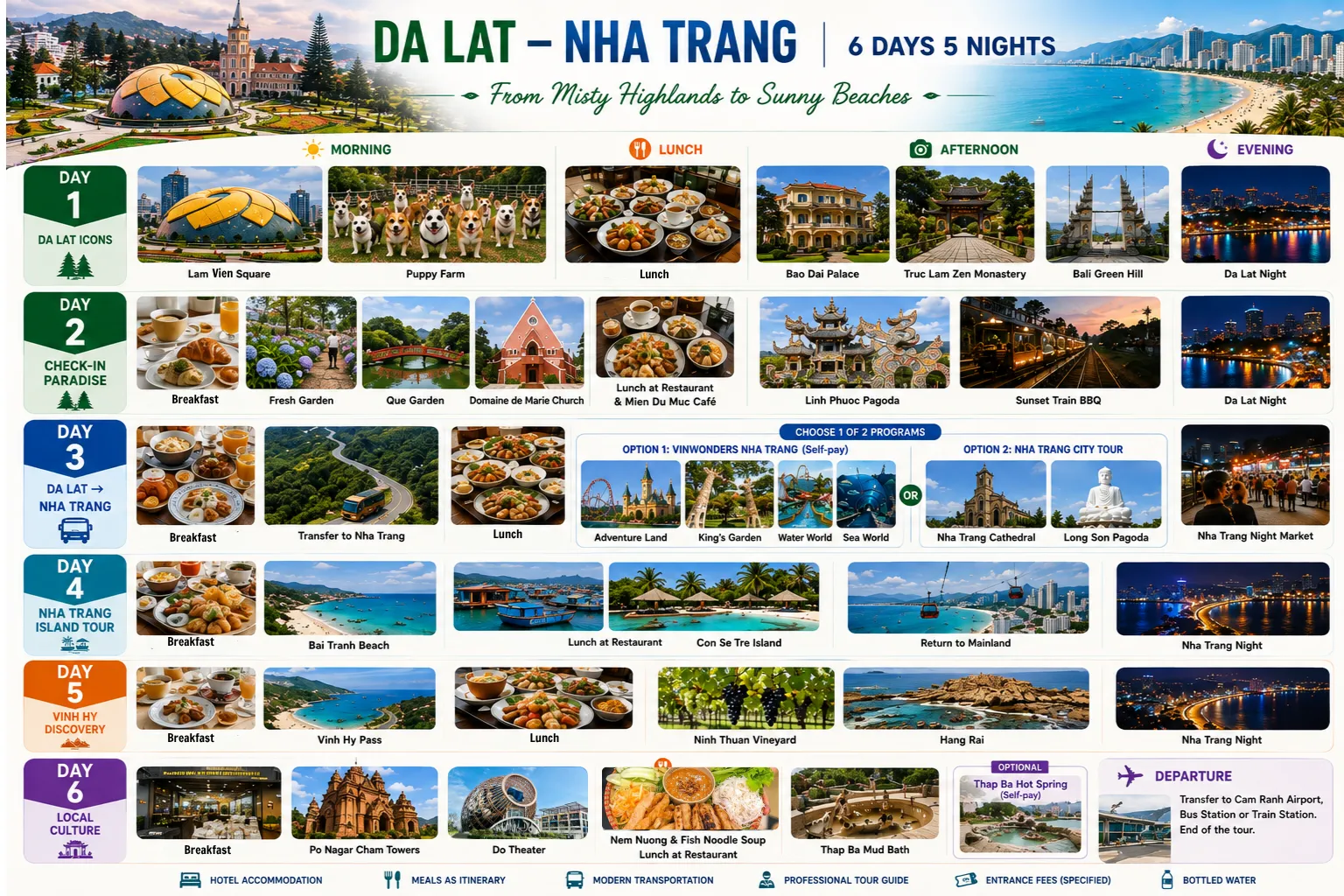 TOUR ĐÀ LẠT - NHA TRANG 6N5Đ (ảnh 5)