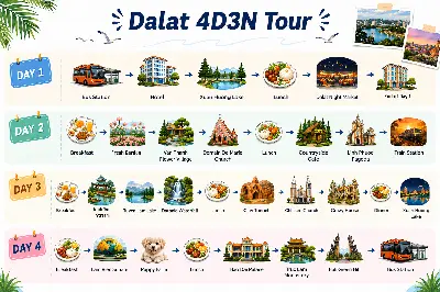 Tour khám phá Đà Lạt 4D3N (ảnh 5)