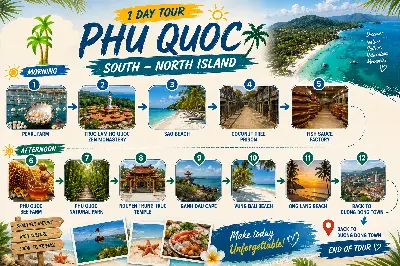 TOUR BẮC ĐẢO & NAM ĐẢO PHÚ QUỐC (ảnh 5)
