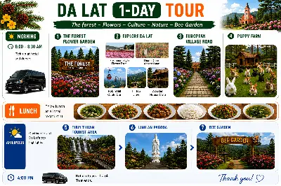TOUR KHÁM PHÁ NGOẠI THÀNH ĐÀ LẠT (照片 5)