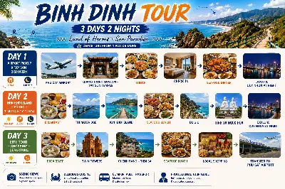 TOUR KHÁM PHÁ BÌNH ĐỊNH DÀI NGÀY (4N3Đ / 3N2Đ) (ảnh 4)
