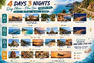TOUR KHÁM PHÁ XỨ NẪU PHÚ YÊN – BÌNH ĐỊNH DÀI NGÀY (5N4Đ + 4N3Đ + 3N2Đ) (ảnh 4)