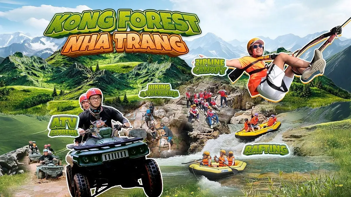 TOUR LÁI XE ĐỊA HÌNH ATV TẠI KONG FOREST (1 NGÀY) — Cam Ranh — Khánh Hòa — Nha Trang, Việt Nam