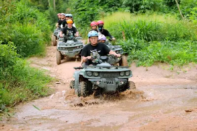 TOUR LÁI XE ĐỊA HÌNH ATV TẠI KONG FOREST (1 NGÀY) (ảnh 3)