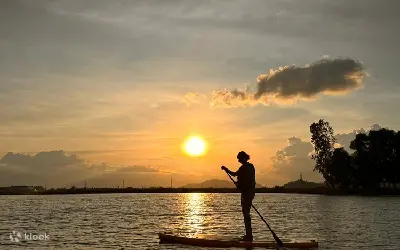 Tour Chèo SUP Sông Cái Nha Trang ngắm hoàng hôn