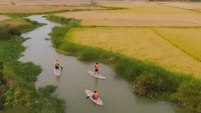 Tour Chèo SUP Sông Cái Nha Trang ngắm hoàng hôn (ảnh 3)
