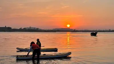 Tour Chèo SUP Sông Cái Nha Trang ngắm hoàng hôn (ảnh 4)