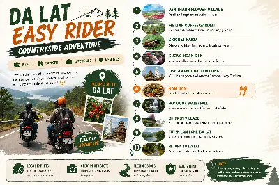 TOUR XE MÁY VÒNG QUANH ĐÀ LẠT (ảnh 5)