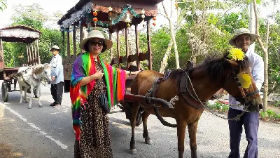 TOUR CỦ CHI - MỸ THO: CHUI HẦM ĐỊA ĐẠO - CHÈO XUỒNG BA LÁ - LÀM KẸO DỪA - ĐI XE NGỰA/XE LAM (ảnh 5)