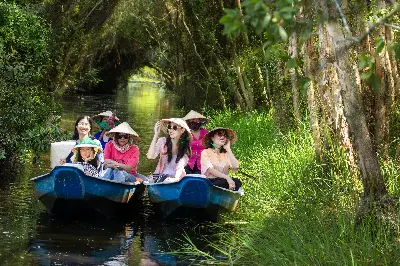 Tour du lịch sinh thái làng chài nổi Tân Lập trong ngày