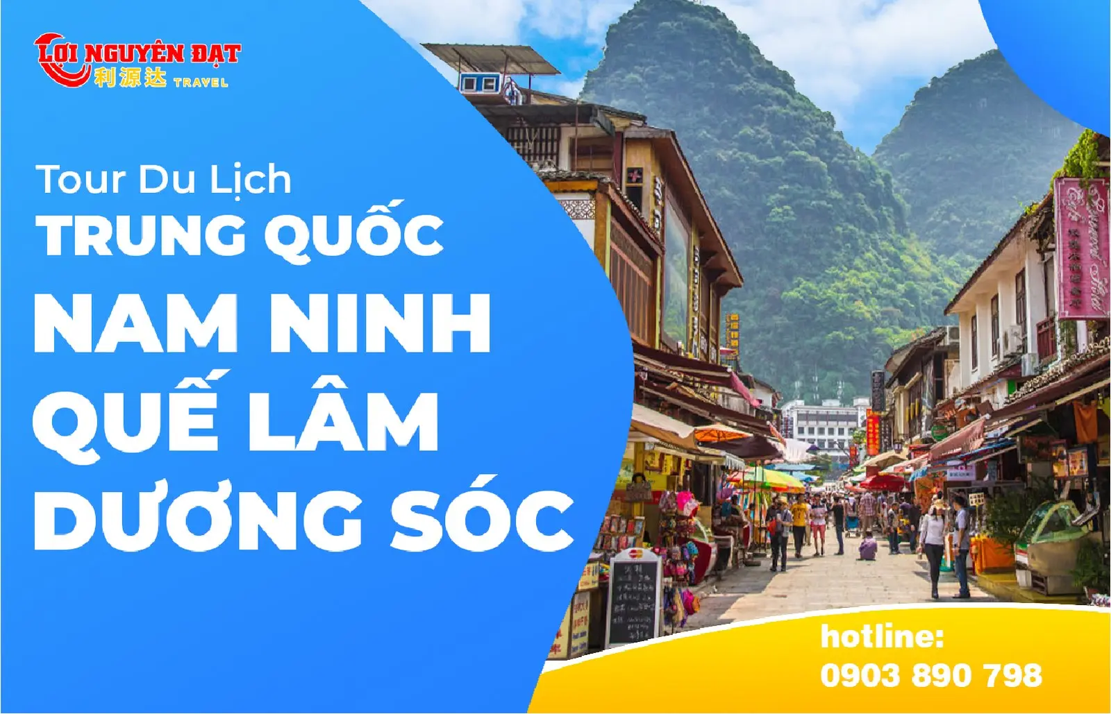 Tour Nam Ninh - Quế Lâm - Dương Sóc 5 ngày 4 đêm — Trung Quốc