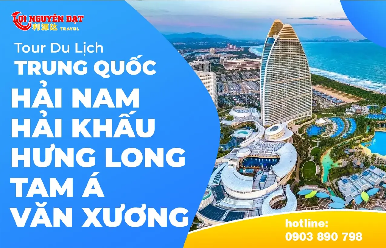 Tour Đảo Hải Nam: Hải Khẩu - Tam Á - Văn Xương 5 ngày 4 đêm — Trung Quốc