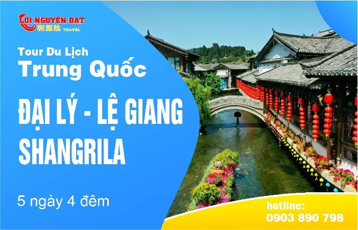 Tour Đại Lý - Shangrila - Lệ Giang 5 ngày 4 đêm — Trung Quốc