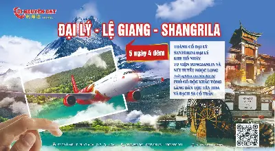 Tour Đại Lý - Shangrila - Lệ Giang 5 ngày 4 đêm (ảnh 2)