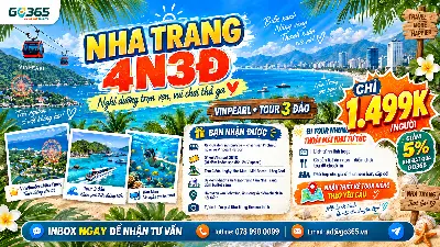 COMBO NHA TRANG 4 NGÀY 3 ĐÊM