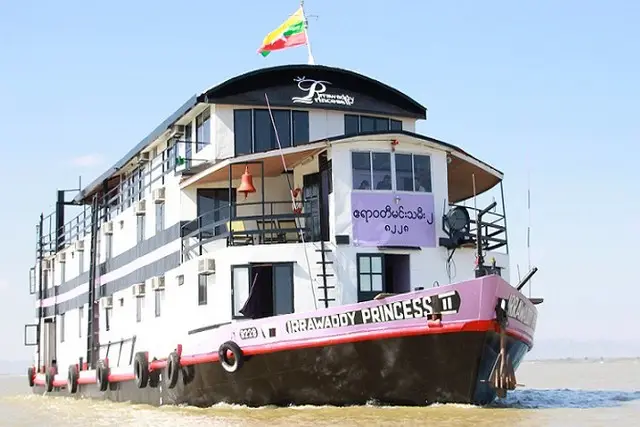 Du thuyền Myanmar 3 ngày: Mandalay – Bagan – tàu Irrawaddy Princess II