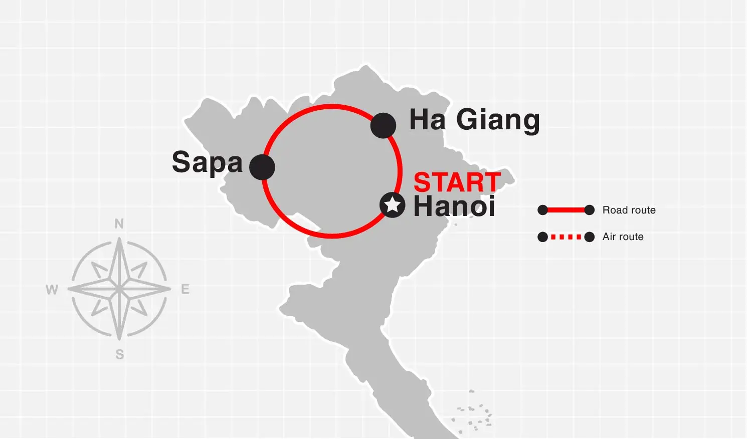 Tour trekking Việt Nam 8 ngày: Hà Nội – Sa Pa – Hà Giang