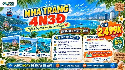 COMBO NHA TRANG 4 NGÀY 3 ĐÊM