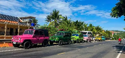 Tour xe Jeep đồi cát Mũi Né – bình minh hoặc hoàng hôn, đón tận khách sạn