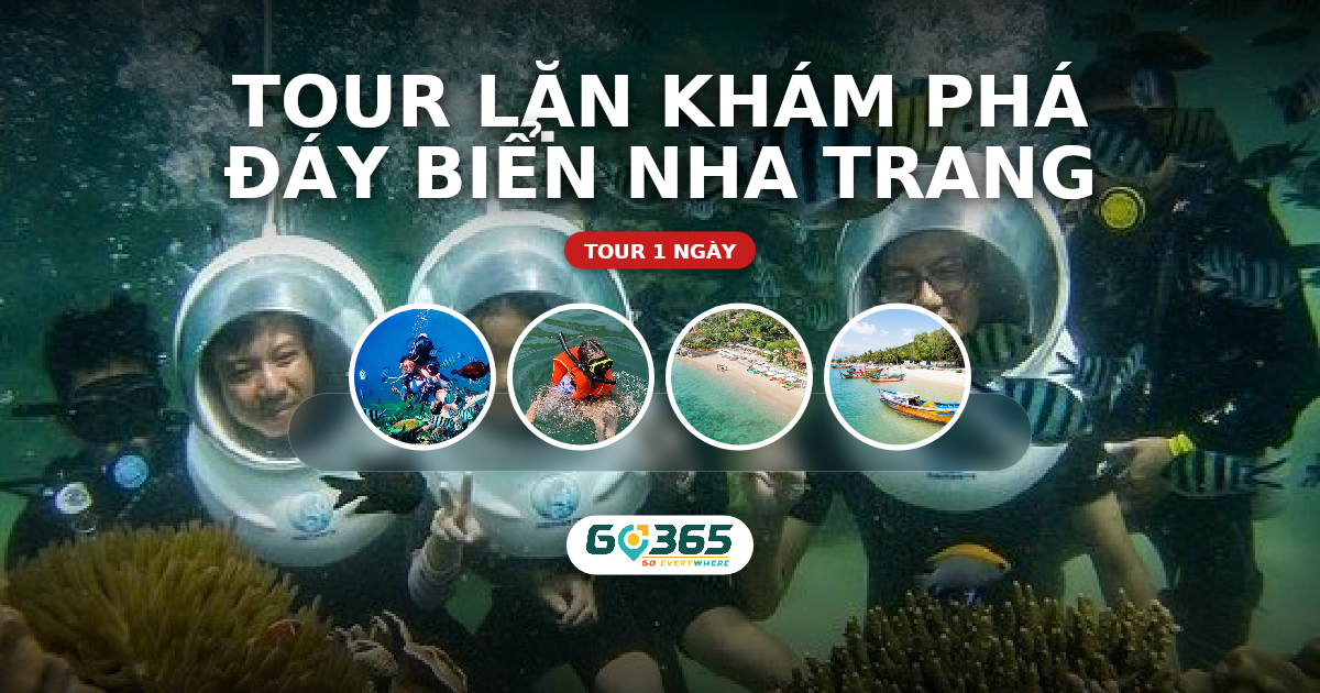 Tour lặn khám phá đáy biển Nha Trang
