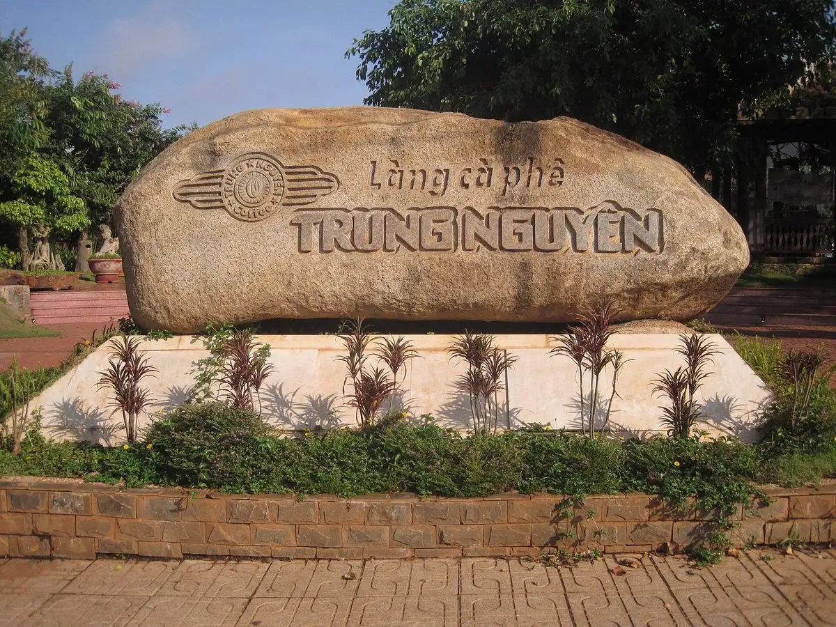 Làng cà phê Trung Nguyên, Buôn Ma Thuột Làng cà phê Trung Nguyên ở thành phố Buôn Ma Thuột, Đắk Lắk