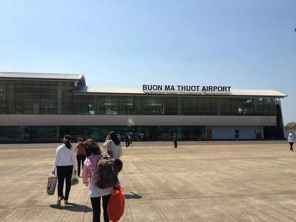 Nhà ga sân bay Buôn Ma Thuột (BMV) Nhà ga hành khách sân bay Buôn Ma Thuột, tỉnh Đắk Lắk