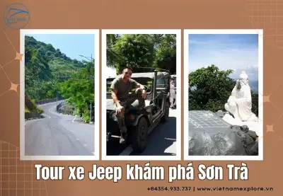 Tour Xe Jeep Bán Đảo Sơn Trà Nửa Ngày – Đón Tại Đà Nẵng Hoặc Hội An